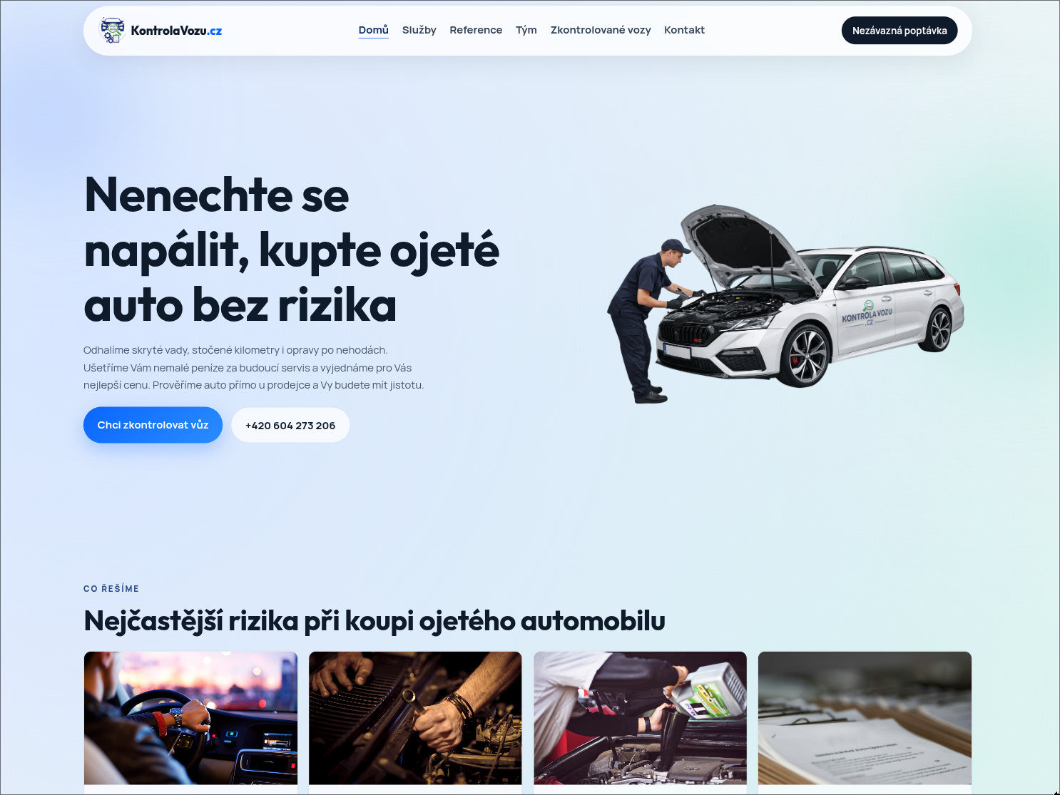 Kontrola vozu